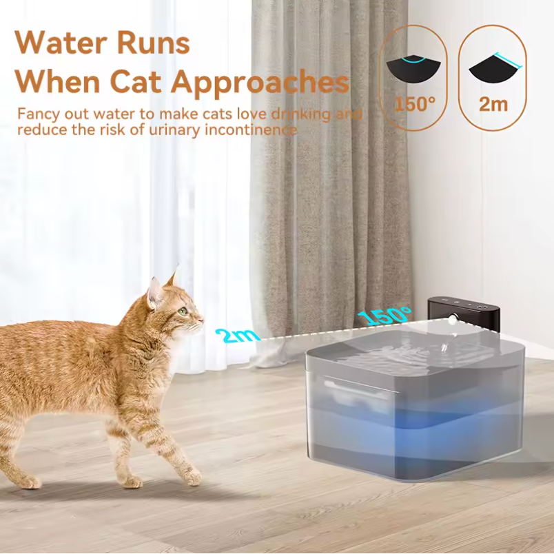 NEXORA PET FLOW™ | Fuente Inteligente para Gatos