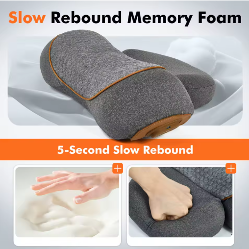 NEXORA RELIEF™ | Masajeador Inteligente de Cuello con Calor y EMS